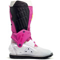 Bottes Sidi Crossair HD Billy Bolt Special Edition - blanc / rose