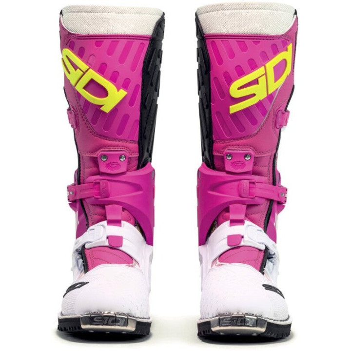 Bottes Sidi Crossair HD Billy Bolt Special Edition - blanc / rose