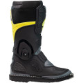 Bottes enfants Sidi Flame - noir / Citron / gris | Oxmoto