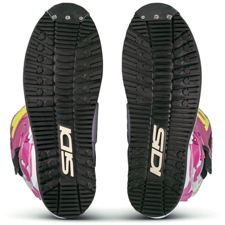 Bottes Sidi Crossair HD Billy Bolt Special Edition - blanc / rose