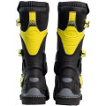 Bottes enfants Sidi Flame - noir / Citron / gris | Oxmoto