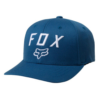 Casquette FOX legacy moth 110 bleu | Oxmoto