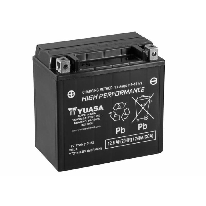 Batterie YUASA conventionnelle sans pack acide - 12n9-3a