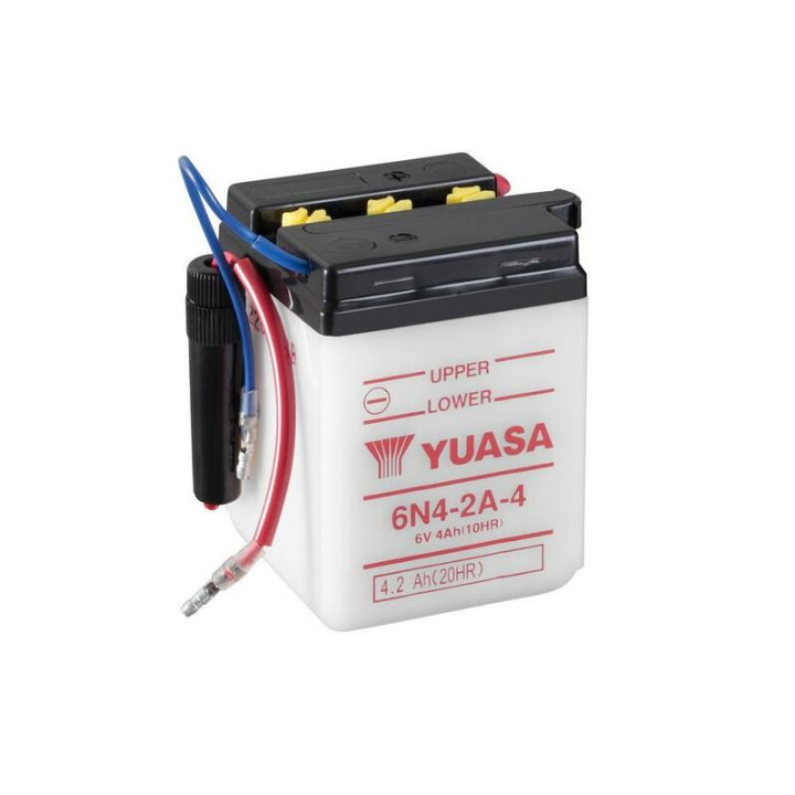 Batterie YUASA conventionnelle sans pack acide - 6N11A-4
