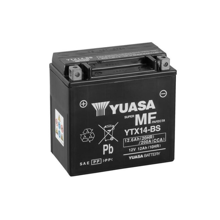 Batterie YUASA conventionnelle sans pack acide - 6N2-2A-4