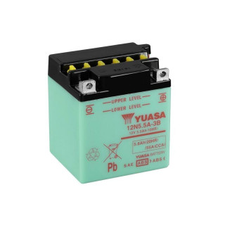Batterie YUASA conventionnelle sans pack acide - 6N2A-2C
