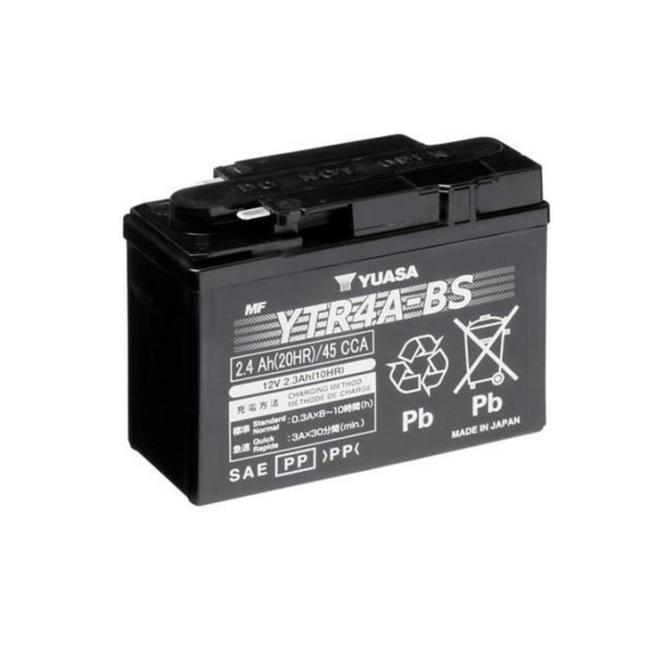 Batterie YUASA conventionnelle sans pack acide - YB7C-A