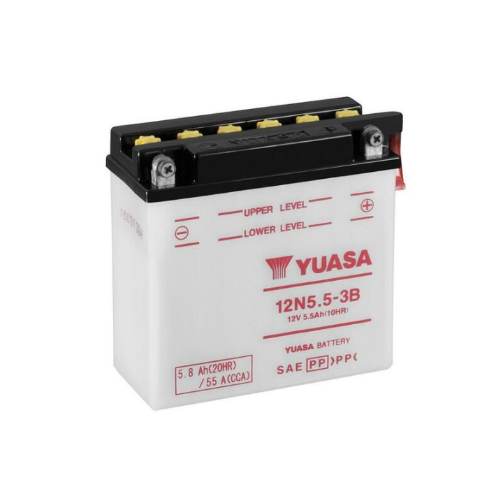 Batterie YUASA conventionnelle sans pack acide - 51913