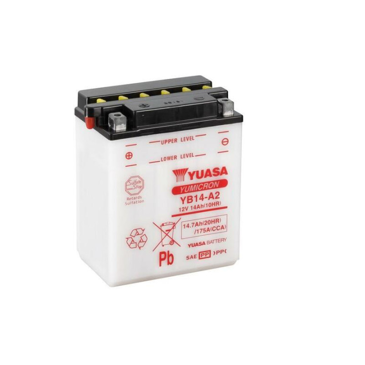 Batterie YUASA conventionnelle sans pack acide - 53030