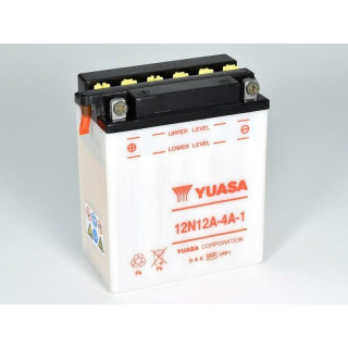 Batterie YUASA conventionnelle sans pack acide - 12N7-4A
