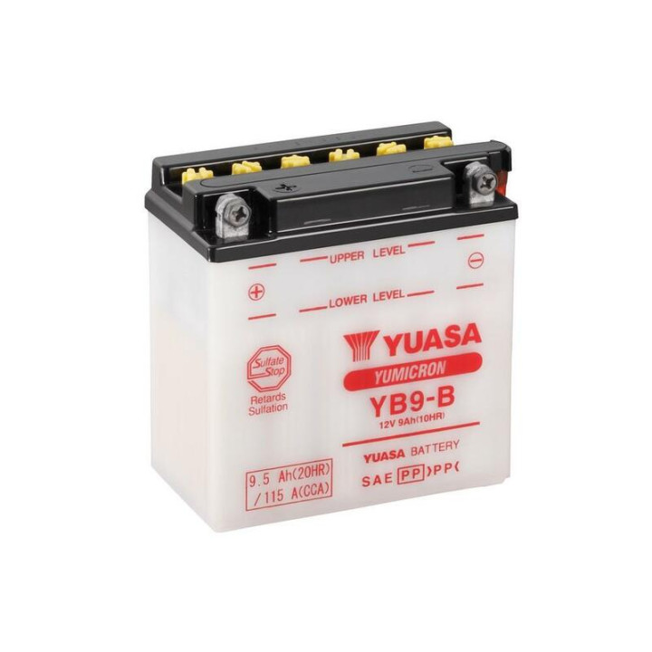Batterie YUASA conventionnelle sans pack acide - 12N9-4B-1