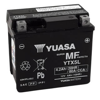 Batterie YUASA conventionnelle sans pack acide - 6N4B-2A-3