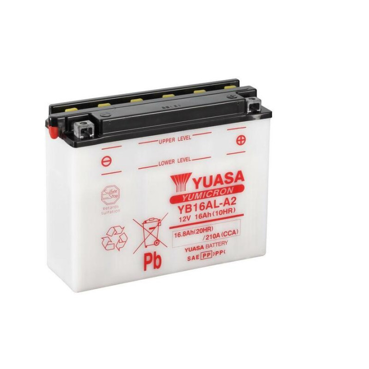 Batterie YUASA conventionnelle sans pack acide - YB3L-B