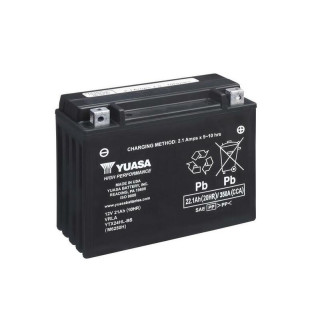 Batterie YUASA conventionnelle sans pack acide - YB7-A