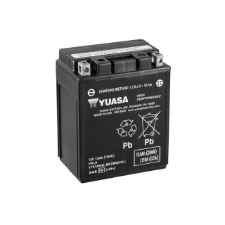 Batterie YUASA sans entretien avec pack acide - YTX14AH-BS