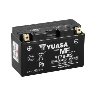 Batterie YUASA W/C sans entretien activée usine - YTX12 FA