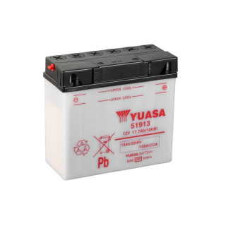 Batterie YUASA W/C sans entretien activée usine - YTX20L FA