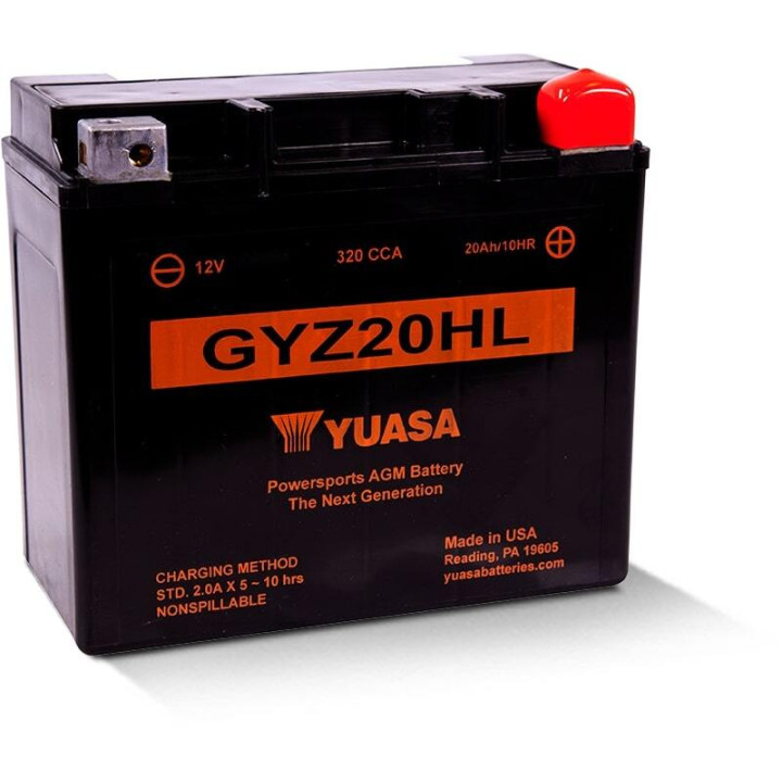 Batterie YUASA sans entretien activée usine - YT14B FA