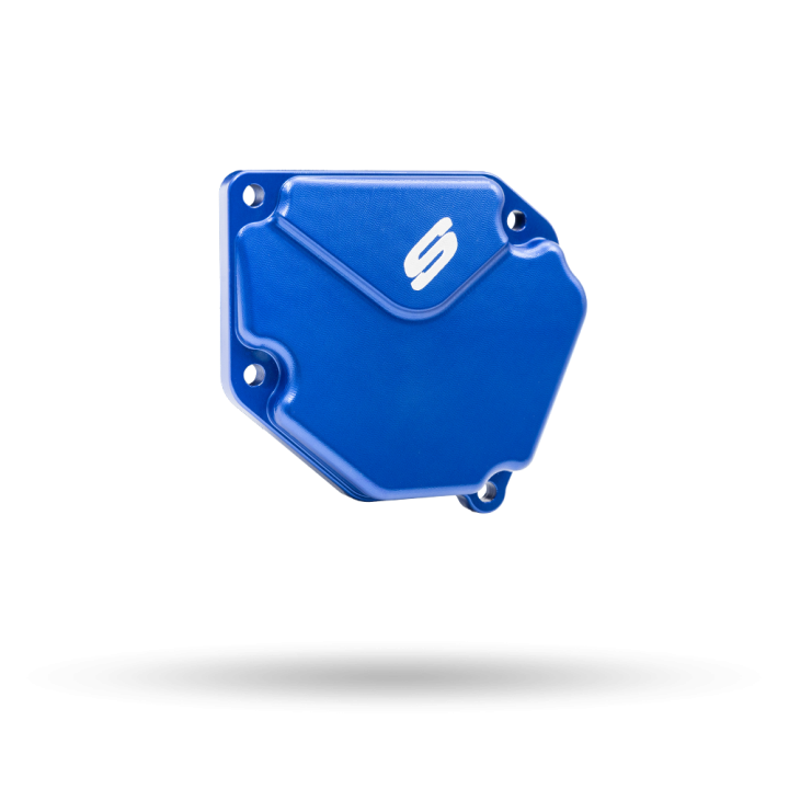 Couvercle de valve d'échappement sherco 250/300 se bleu