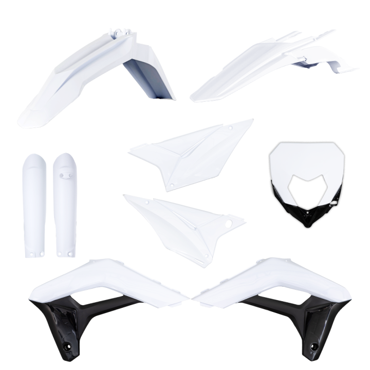 Kit plastique sherco se/sef 2018-2023 blanc | Oxmoto