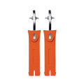 Boucles de bottes Sidi (courtes) orange fluo | Oxmoto