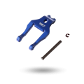 Kit levier de verrouillage de filtre sherco bleu | Oxmoto