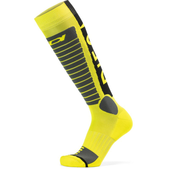 Chaussettes Sidi prs rapidus jaune/noir | Oxmoto