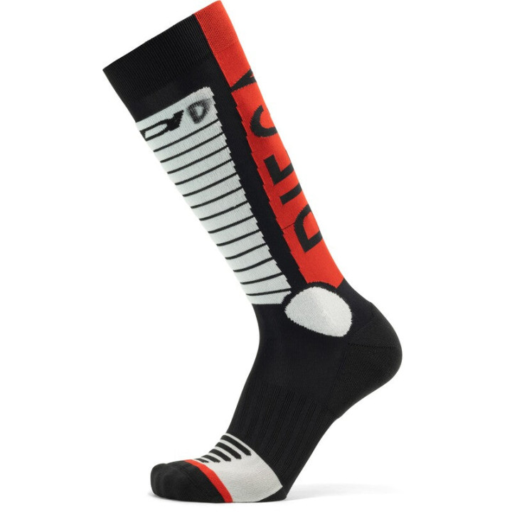 Chaussettes Sidi prs rapidus noir/rouge | Oxmoto