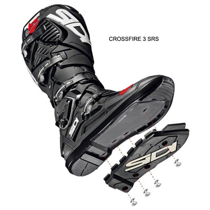 Kit vis rapide Sidi crossfire srs | Oxmoto