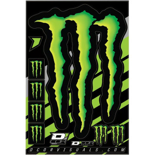 Planche de stickers monster DCor claw | Oxmoto