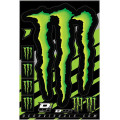 Planche de stickers monster DCor claw | Oxmoto
