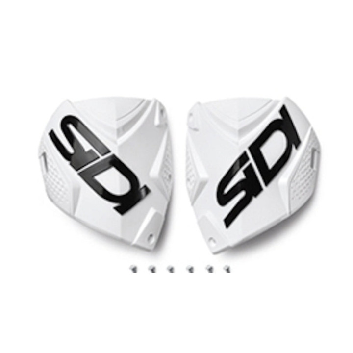 Plaque tibiale Sidi crossfire 2 blanc | Oxmoto