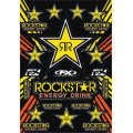 Planche de stickers rockstar energy fx 43201432 | Oxmoto