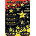 Planche de stickers rockstar energy fx 43201431 | Oxmoto