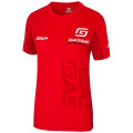 T-shirt femme Gas Gas team wear rouge 2025 | Oxmoto
