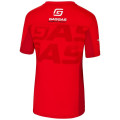 T-shirt femme Gas Gas team wear rouge 2025 | Oxmoto