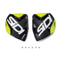 Plaque tibiale Sidi crossfire 2 noir/jaune | Oxmoto