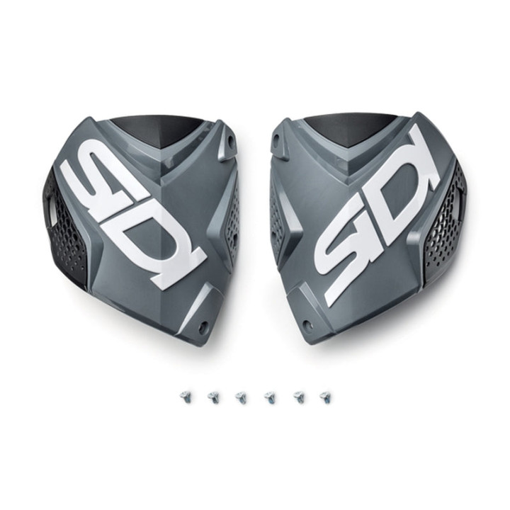 Plaque tibiale Sidi crossfire 2 gris | Oxmoto