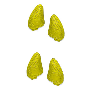 Cache malléole Sidi vortice jaune fluo | Oxmoto