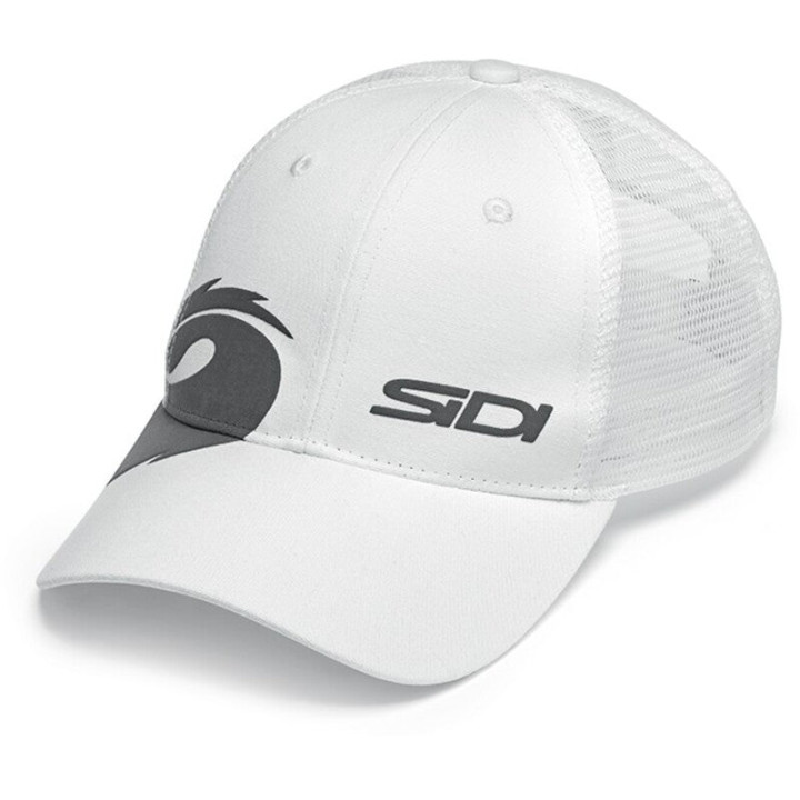 Casquette Sidi net cap blanc | Oxmoto