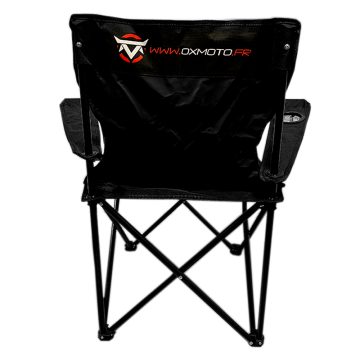 Pack 2 chaises de paddock oxmoto.fr pliable - 1 achetée = 1 offerte