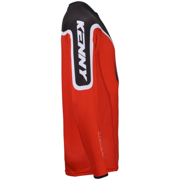 Maillot KENNY titanium rouge | Oxmoto