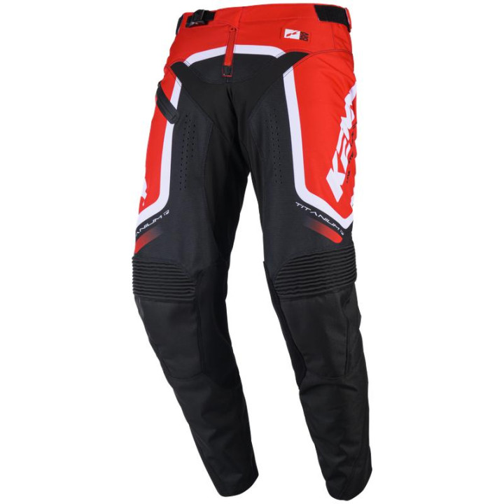 Pantalon KENNY titanium rouge | Oxmoto