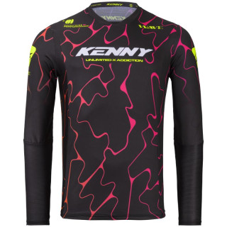 Maillot KENNY performance wave noir | Oxmoto
