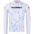Maillot KENNY performance wave blanc | Oxmoto