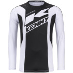 maillot kenny track zoom noir/blanc
