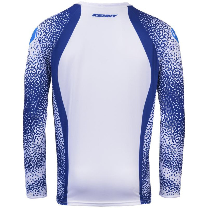 Maillot KENNY force pixel navy/blanc 2026 | Oxmoto