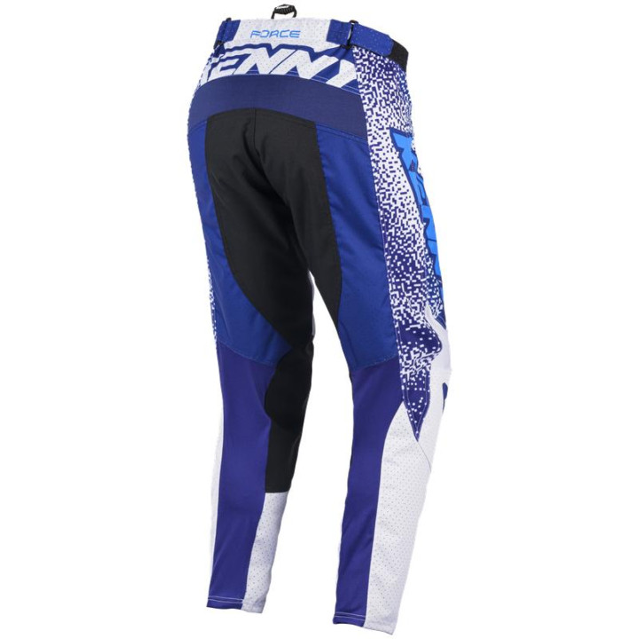 Pantalon KENNY force pixel navy/blanc | Oxmoto