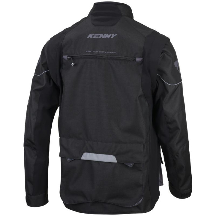 Veste enduro KENNY titanium noir | Oxmoto