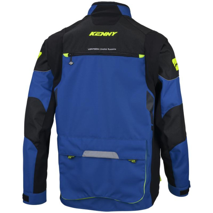 Veste enduro KENNY titanium bleu | Oxmoto
